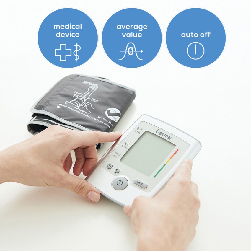 Beurer Upper Arm Blood Pressure Monitor with LCD Display - BM-35 -  SKU-TA4OR-HJV9QK