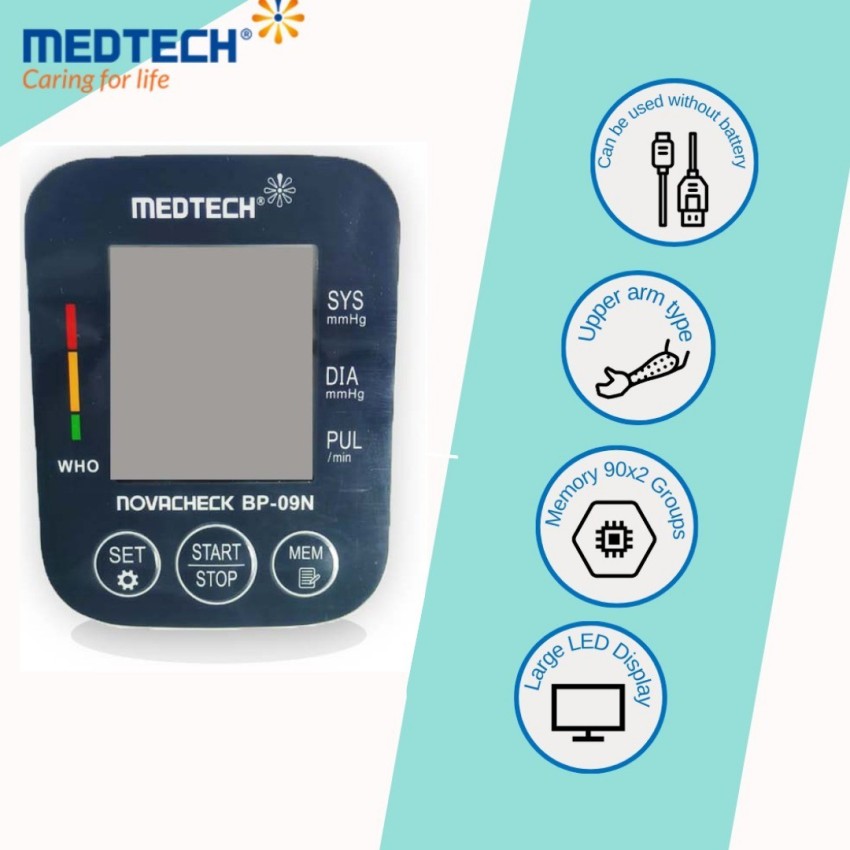 How to use the MedTech BP Monitor 