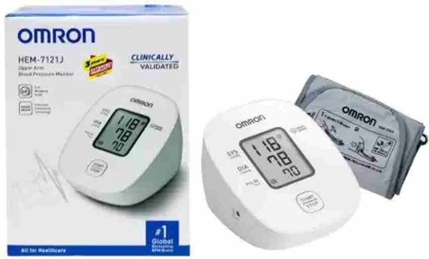OMRON Blood Pressure Monitor HEM 7121J and Dr Morepen Glucometer
