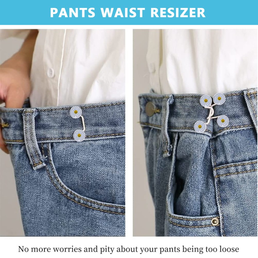 4/8 Pcs Detachable Pants Button Replacement Jeans Buckles