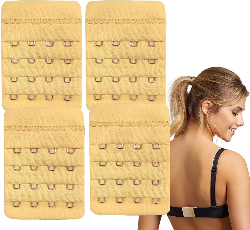 Pack of 3 Bra Extenders 3 Hooks and 3 Rows Soft and Comfortable