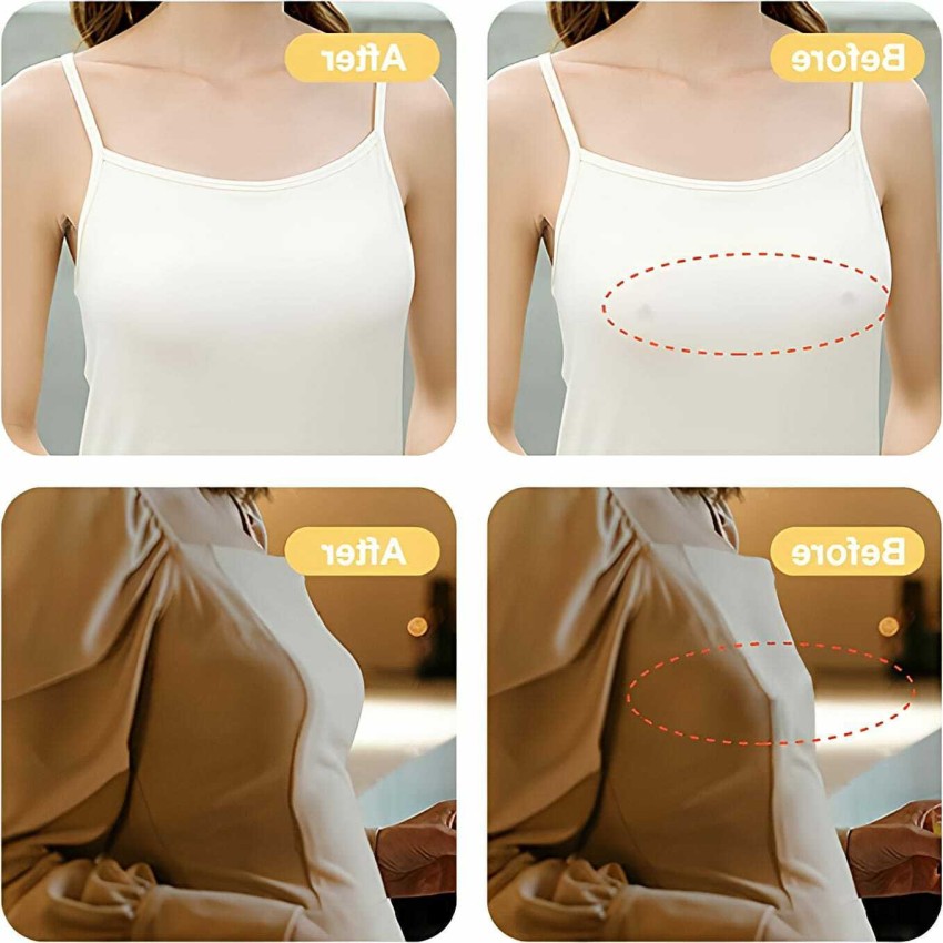 Buy Deoxys Adhesive Bra Strapless Sticky Bra Invisible Backless Bras  Silicone Push Up Bra for Women Brown at