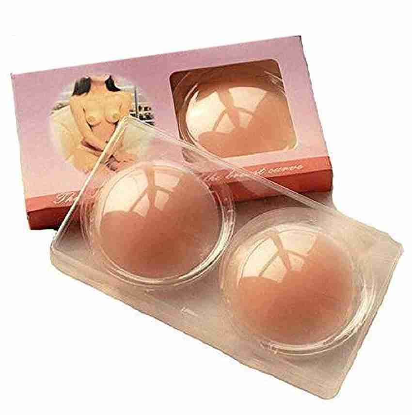 Buy Women's Reusable Nipple Cover, Silicone Adhesive Nipple Covers for  Women,Silicone Peel and Stick Bra Petals, Breast Pads, Reusable Nipple Cover,  Silicone Nipple Pad (Pack of 1) Beige at