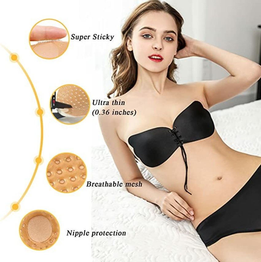 ASTOUND Silicone Reusable Invisible Push Up Bra Silicone Push Up Bra Pads  Price in India - Buy ASTOUND Silicone Reusable Invisible Push Up Bra  Silicone Push Up Bra Pads online at