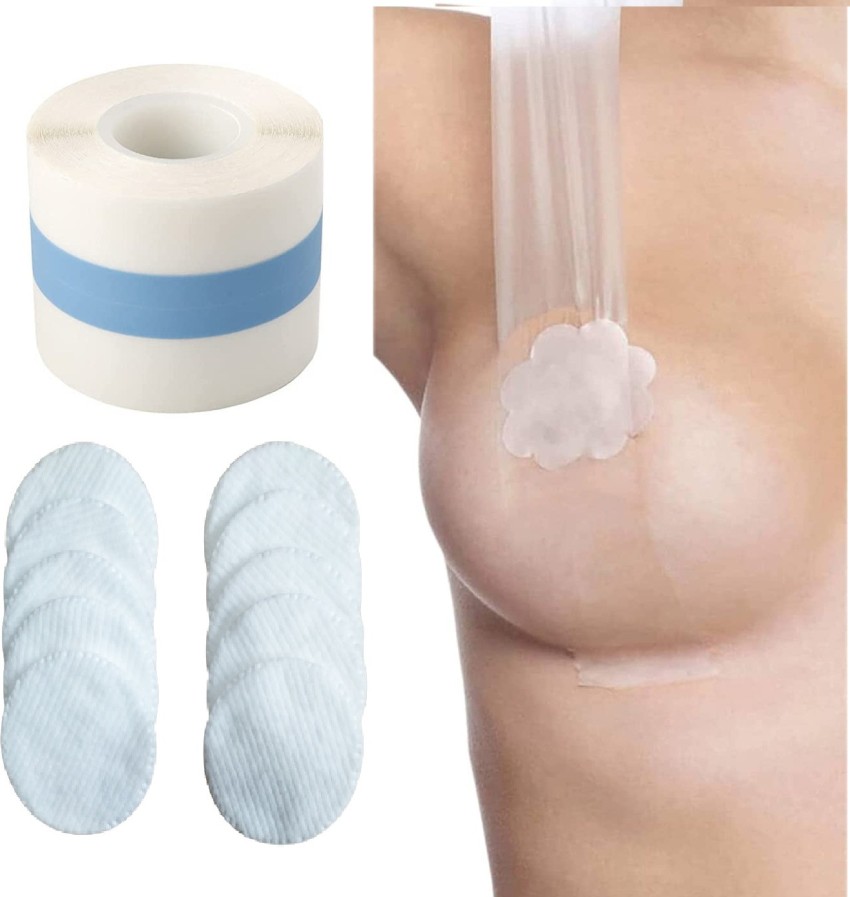 Shihen Women's & Girls Reusable Silicone Nipple Cover Stick Bra Pads (Pack  of 1 pair) Silicone Peel and Stick Bra Petals Price in India - Buy Shihen  Women's & Girls Reusable Silicone