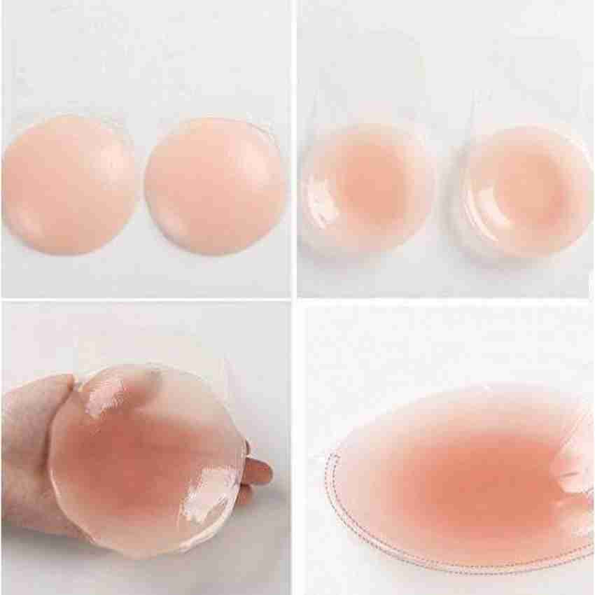 TRK HUB Push Up For Self Adhesive Silicone Strapless Invisible Bra