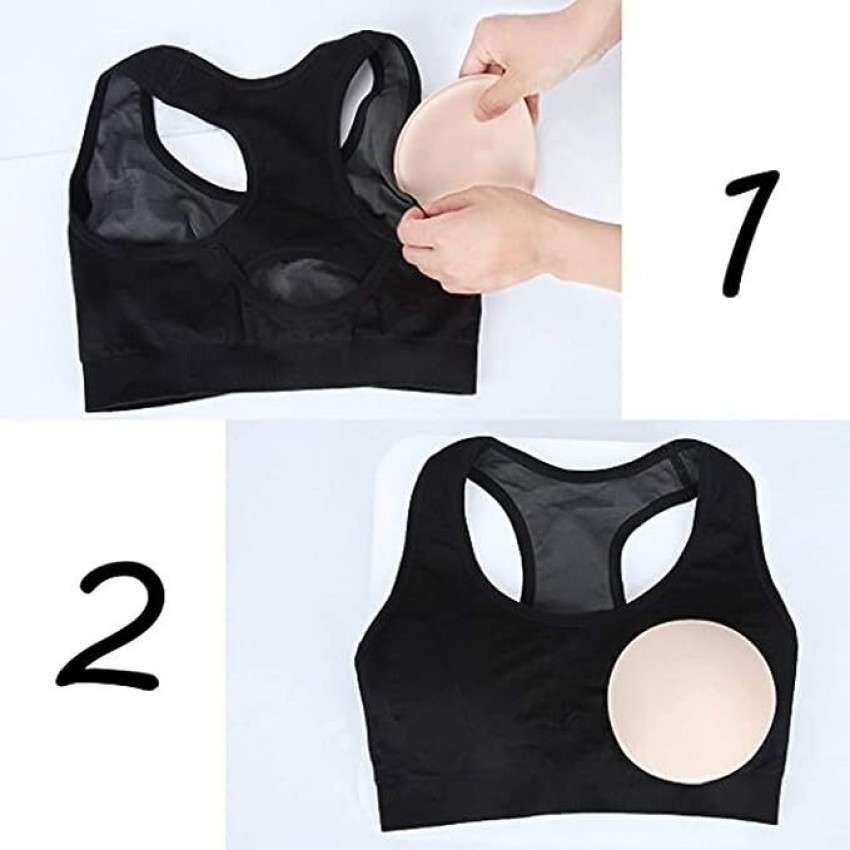 CAPSLUB Women Cotton Padded Bra Insert Cup Pads Easy to Wear & Remove in Bra  Cotton Cup Bra Pads Price in India - Buy CAPSLUB Women Cotton Padded Bra  Insert Cup Pads