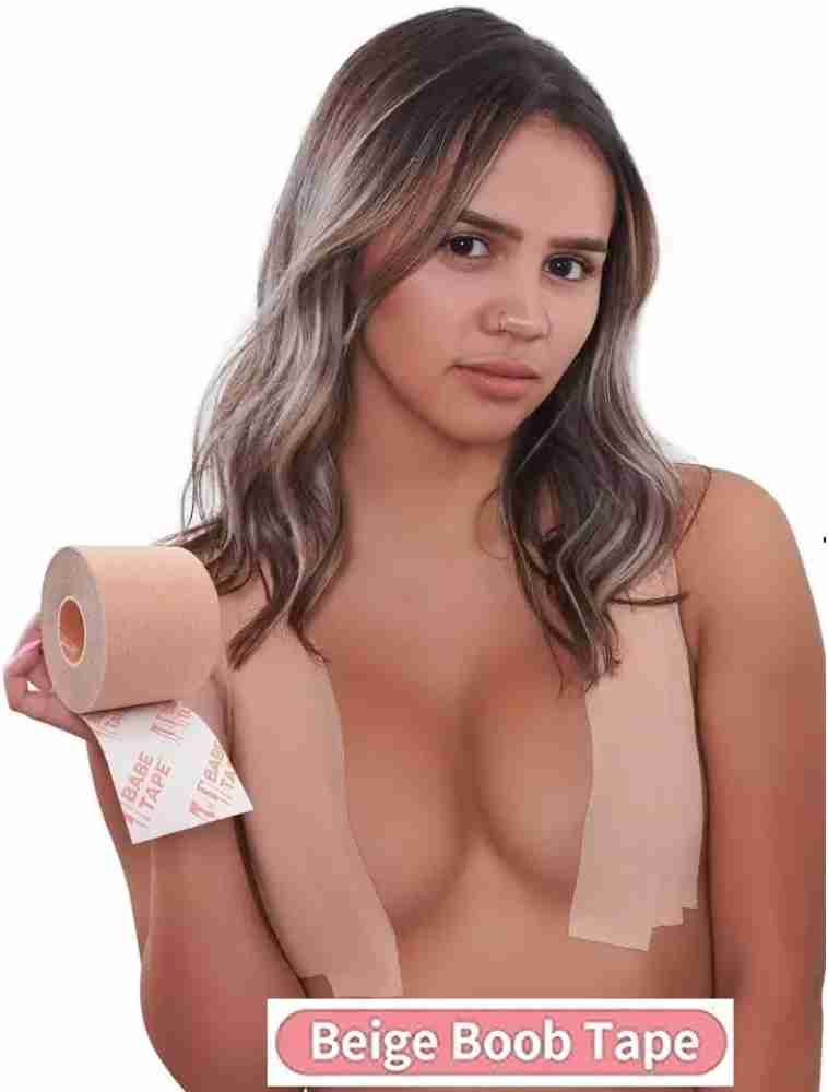 Gurjaridhara Boob Tape Breast Lift Tape with 10 Pcs Petal Nipple