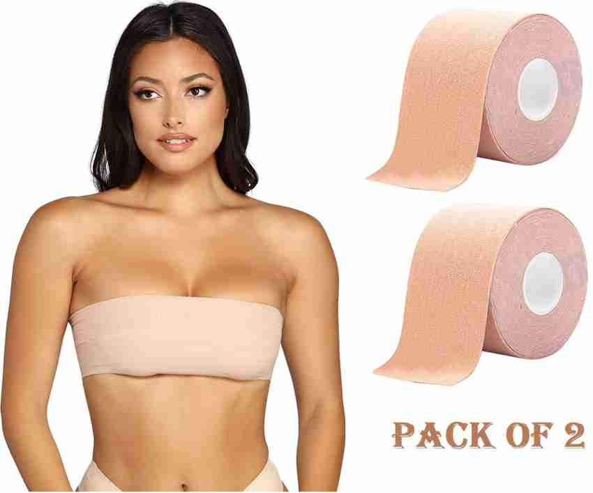 Bellofox Boob Tape Breast Lift Tape for Contour Lift & Fashion Body Tape  for Lift & Push up in All Clothing Fabric Dress Types | Waterproof  Sweatproof