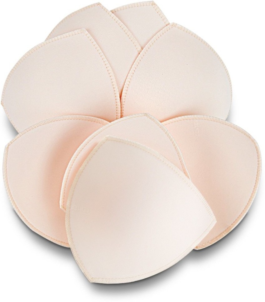 Snickersnee Triangle Bra Pads Inserts, 2 Pairs Bras Inserts for