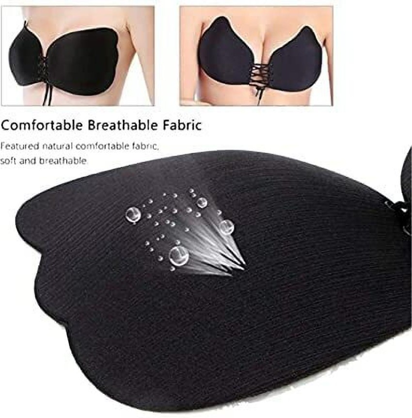 Dherik Tradworld Women's Silicone Gel Stick-On Bra Invisible Sticky Bra Non  Padded Wire Silicone Push Up Bra Pads Price in India - Buy Dherik Tradworld  Women's Silicone Gel Stick-On Bra Invisible Sticky