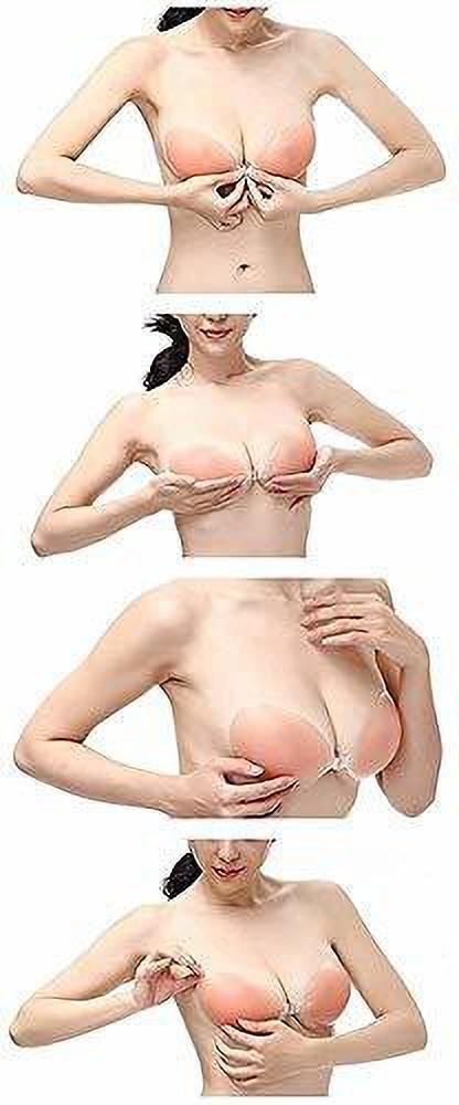Blue Bird Enterprises Women/Girl's Silicone Self Adhesive Invisible Push Up  Bra Free Size (Beige) Silicone Peel and Stick Bra Petals Price in India -  Buy Blue Bird Enterprises Women/Girl's Silicone Self Adhesive
