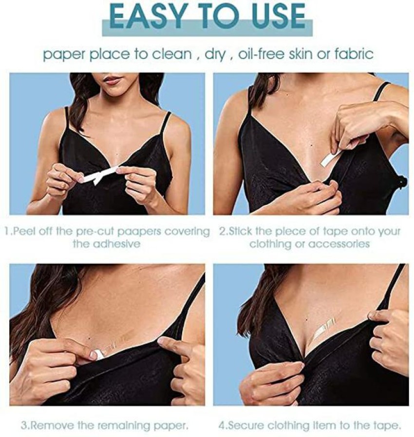 KvExport Women Lift up Invisible Bra Tape Push up Strapless Bra