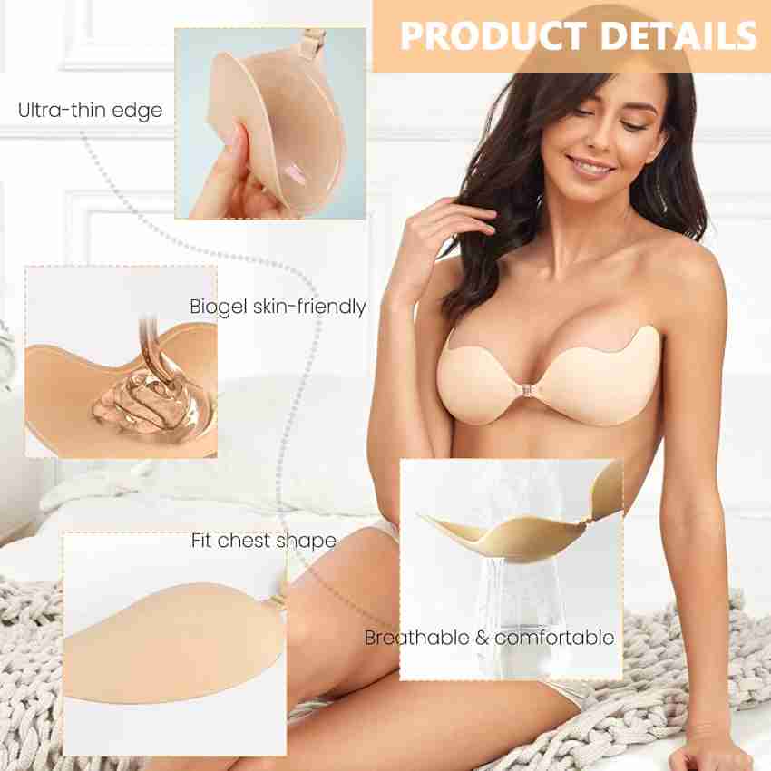 1 Best Seller Backless Push Up Bra with Inflatable Cups for