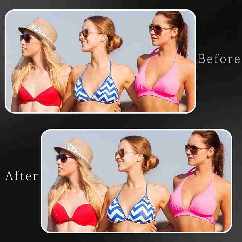 qILAKOG Strapless Bras For Women Push Up Female Removable Cups