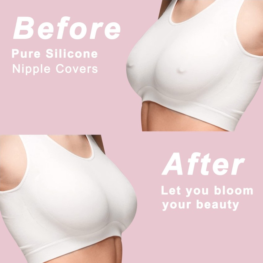 Buy Sirona Reusable and Invisible Silicon Nipple Covers for Women, Adhesive  Silicone Breast Pads, Pack of 2 Online at Best Prices in India - JioMart.
