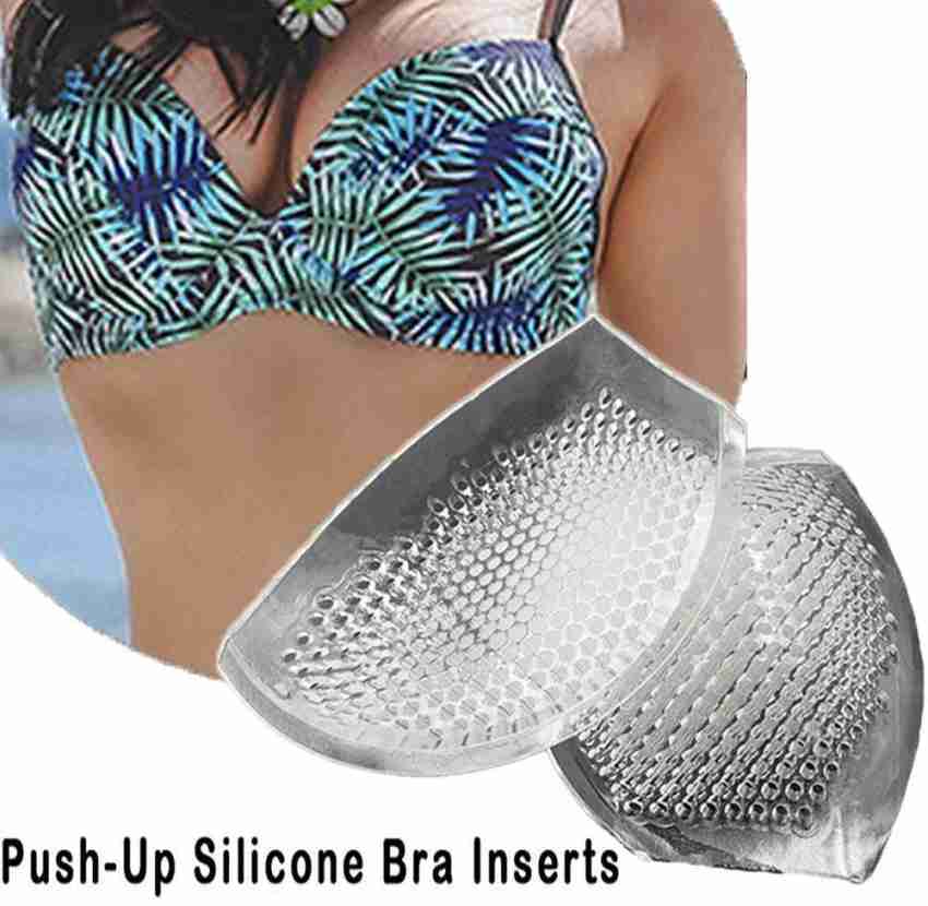 Rinpoche Silicone Gel Bra Inserts Push Up Breast,Reusable, Cleavage Pads (1  Pair) Silicone Push Up Bra Pads Price in India - Buy Rinpoche Silicone Gel Bra  Inserts Push Up Breast,Reusable, Cleavage Pads (1 Pair) Silicone Push Up  Bra Pads online at