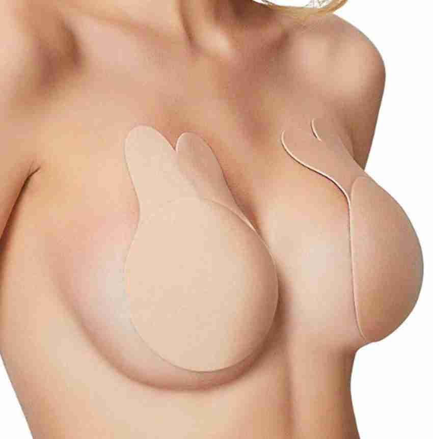 TRK IMPEX Adhesive Reusable Nipple Pads, Silicone Nipple Cover Bra