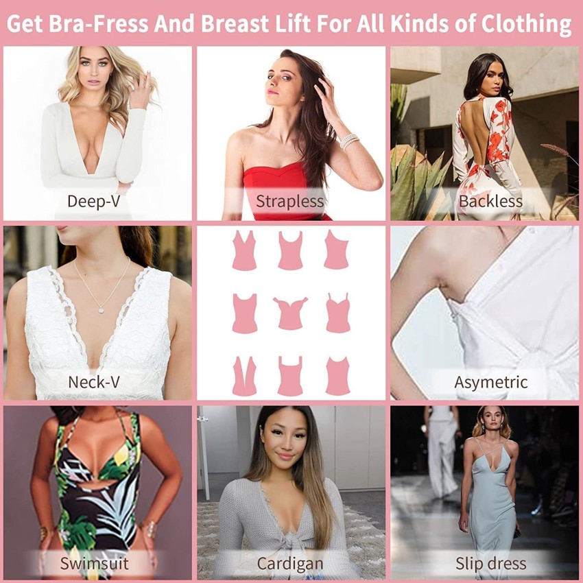 My Machine BooB Tape Breast Lift Tape for Contour Lift & Fashion Cotton  Peel and Stick Bra Petals Price in India - Buy My Machine BooB Tape Breast  Lift Tape for Contour