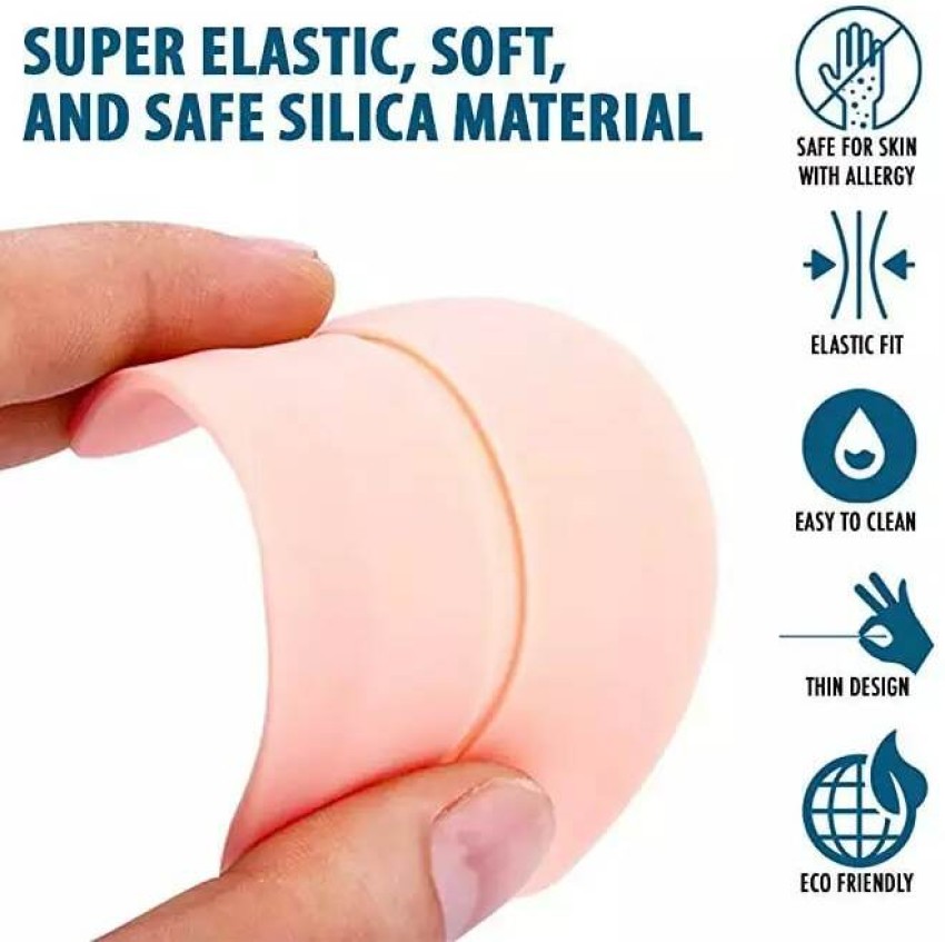 BRA STRAP CUSHIONS PAD HOLDER FOR SHOULDER COMFORTABLE NON-SLIP SHOULDER  PADS RELIEF PAIN SOFT SILICONE BRA STRAP PACK OF 1