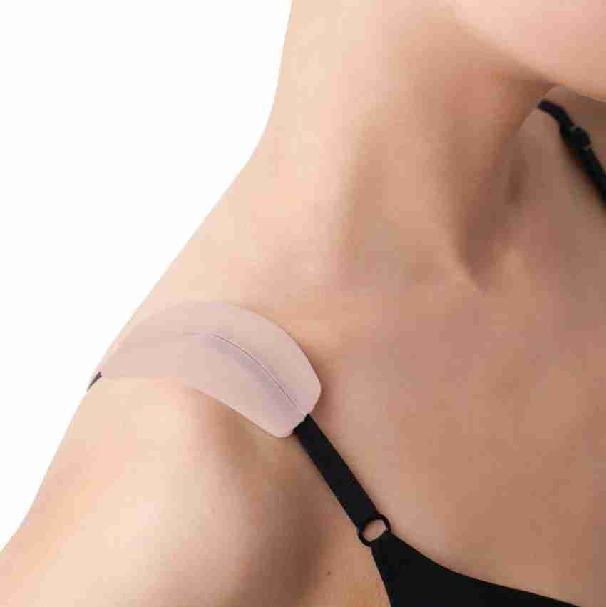 SILICONE BRA STRAP CUSHIONS PROTECT YOUR SHOULDERS BY PROVIDING RELIEF FROM  ANY BRA STRAPS PACK OF 2