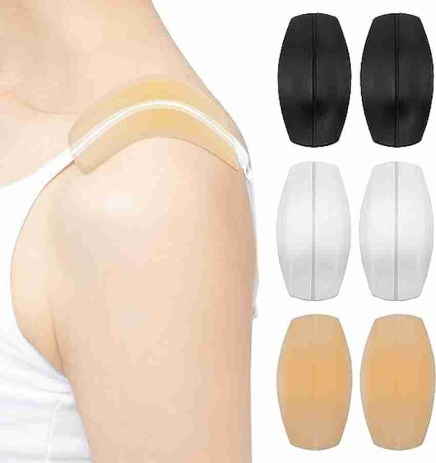 Silicone Non-Slip Shoulder Pad / Reusable Soft Bra Strap Holder