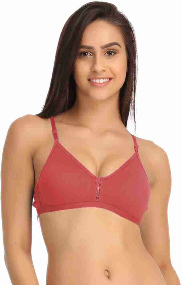 Buy Zivame Padded Non Wired Full Coverage Blouse Bra - Cabaret at