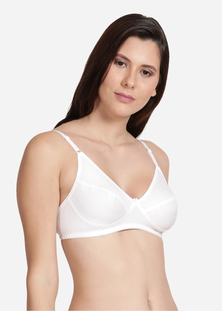 Shyle Shyle Non Padded Seamed Casual Bra-Multicolor(Pack of 3