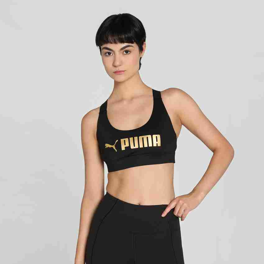 Puma Gold Sports Bra Size XL - 52% off