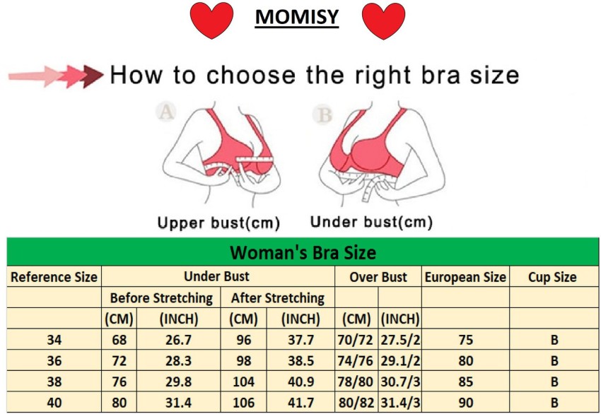 MOMISY Cotton Spandex Wireless Nursing Bra Green Online in India, Buy at  Best Price from  - 11725799
