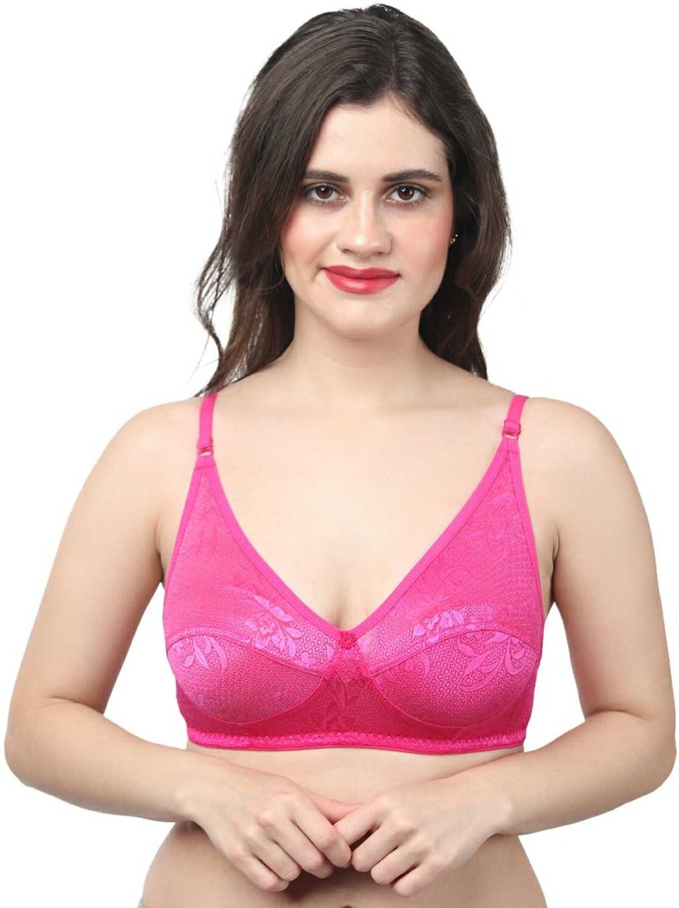 Embroidered Net 339 Women Full Coverage Lightly Padded Bra at Rs 110/piece  in Surat