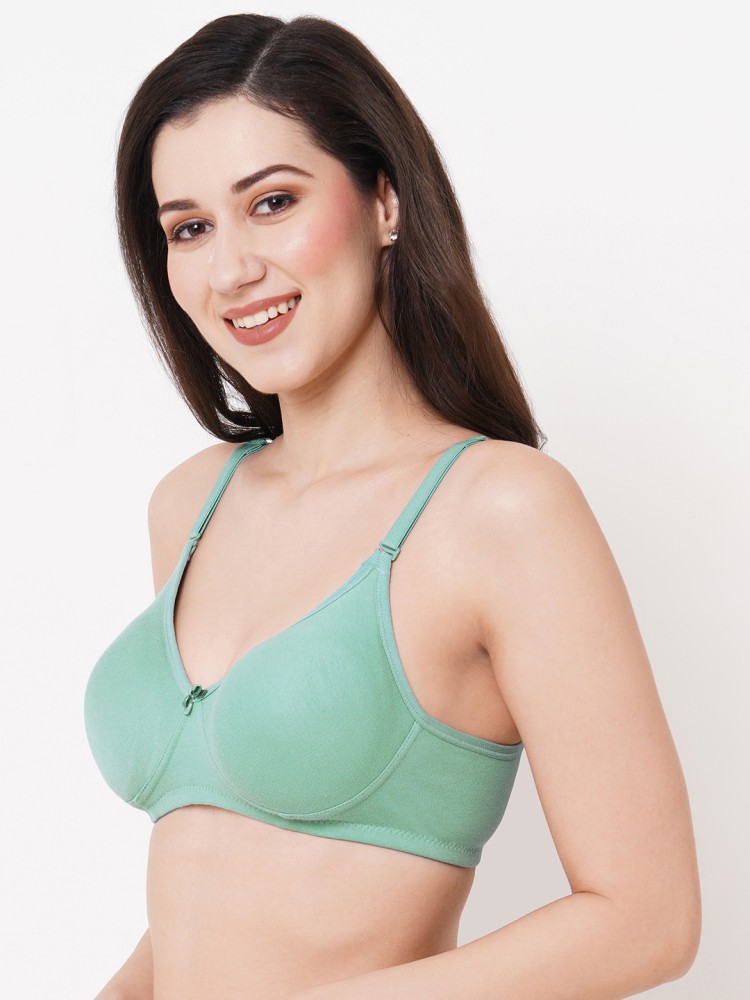 Planetinner Black - Semi padded Basic Full Coverage T-Shirt Bra