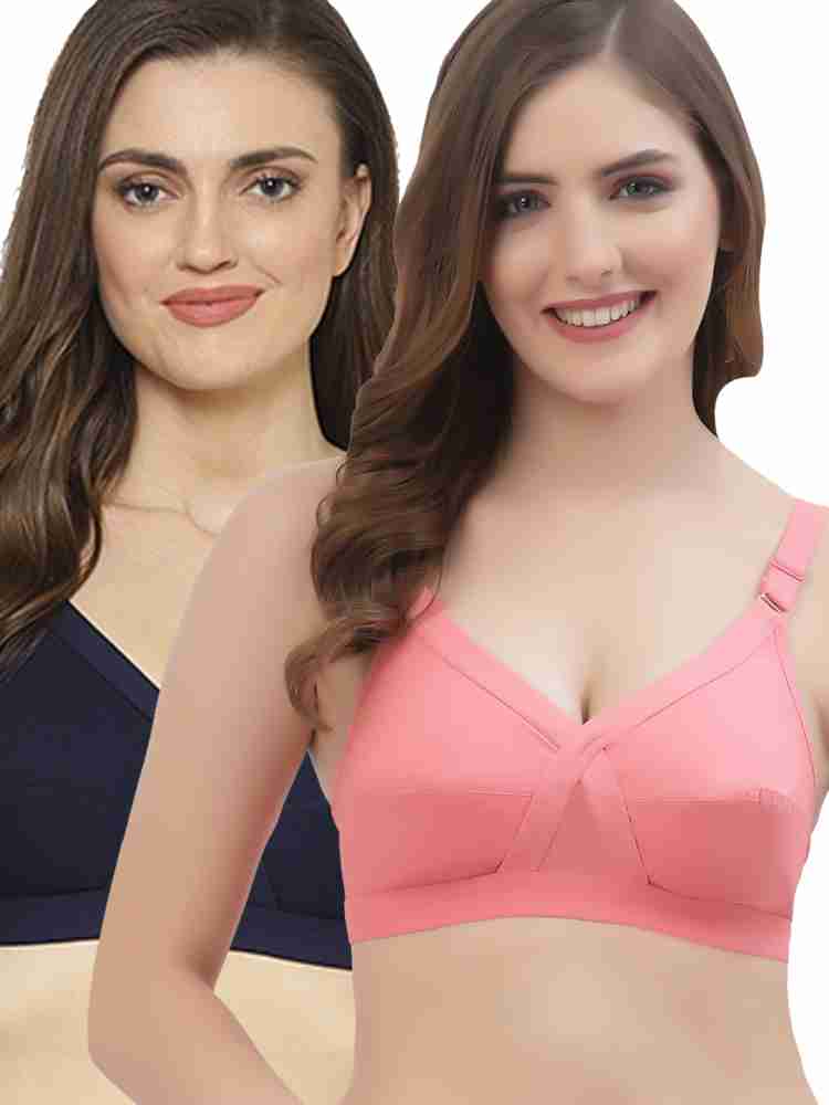 Floret Women Full Coverage Non Padded Bra - Buy Floret Women Full Coverage  Non Padded Bra Online at Best Prices in India