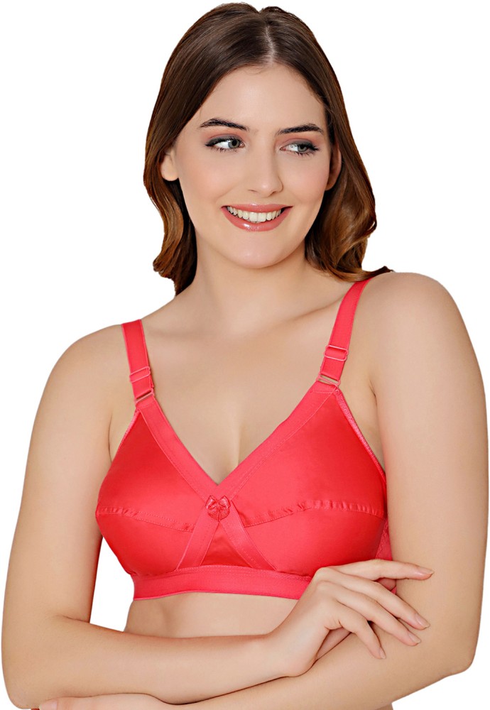 Buy Bodycare Pack Of 3 Solid Non Wired Non Padded Everyday Bras E5532WWW -  Bra for Women 8211063