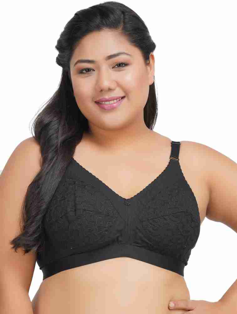 Buy online Black Cotton Regular Bra from lingerie for Women by Ingrid for  ₹350 at 4% off