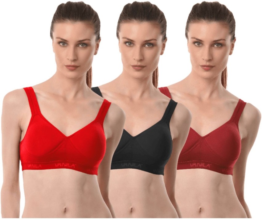 Vanila B Cup Padded Sports Bra for Women and Girls - Perfect for