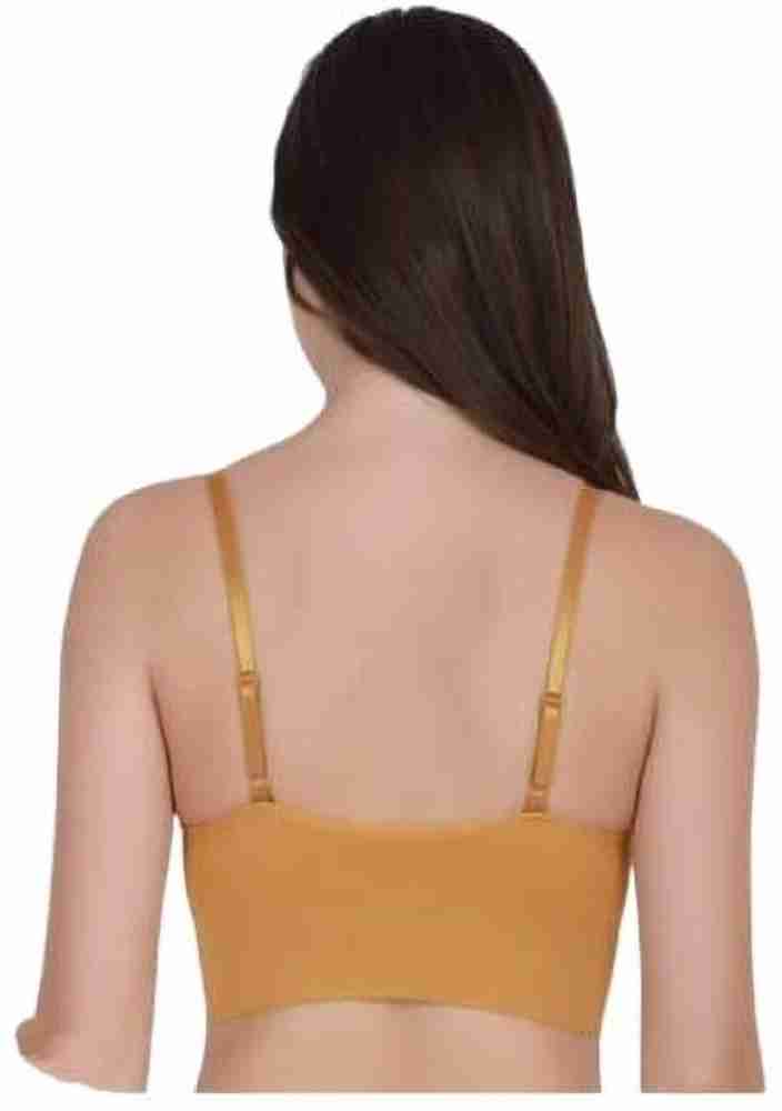 Women Bralette U-shaped Back Padded Bra –