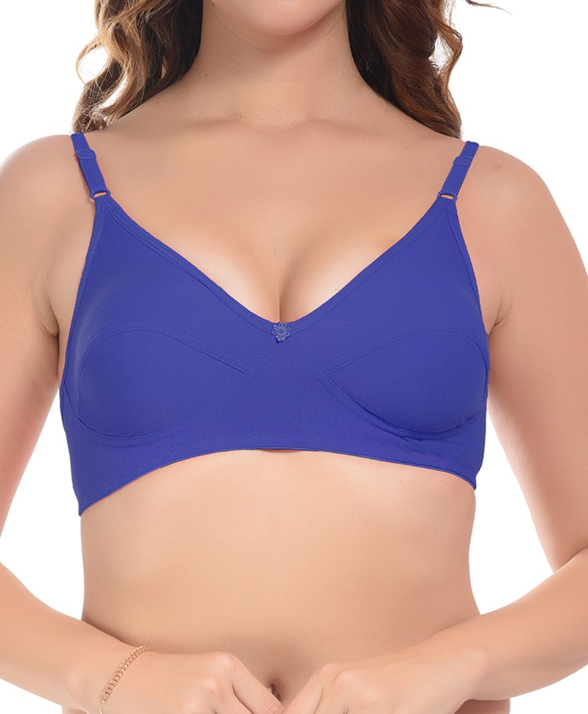 StyFun Women Cotton Blend Non-Padded Non-wired Bra Full Coverage Women  Everyday Non Padded Bra - Buy StyFun Women Cotton Blend Non-Padded  Non-wired Bra Full Coverage Women Everyday Non Padded Bra Online at