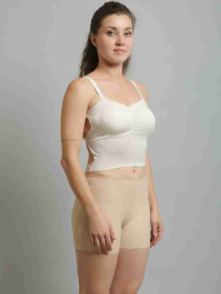 Style Dunes Women's Camisole Bra (White)