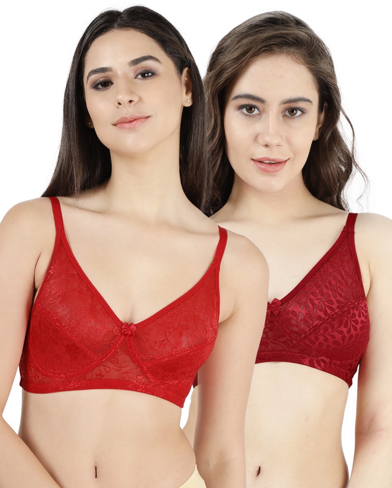 Susie Shyaway Susie Non Padded Wirefree Lace Bra Women Everyday