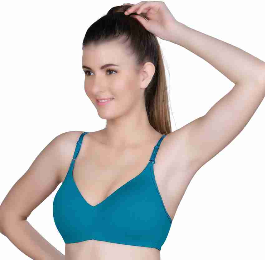 Trylo RIZA FILLUP-B-32-TEEL Women Full Coverage Lightly Padded Bra - Buy Trylo  RIZA FILLUP-B-32-TEEL Women Full Coverage Lightly Padded Bra Online at Best  Prices in India