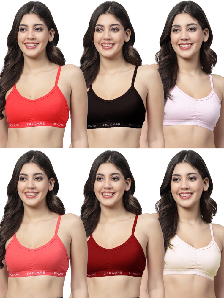 Docare Suman Women Sports Non Padded Bra - Buy Docare Suman Women Sports  Non Padded Bra Online at Best Prices in India