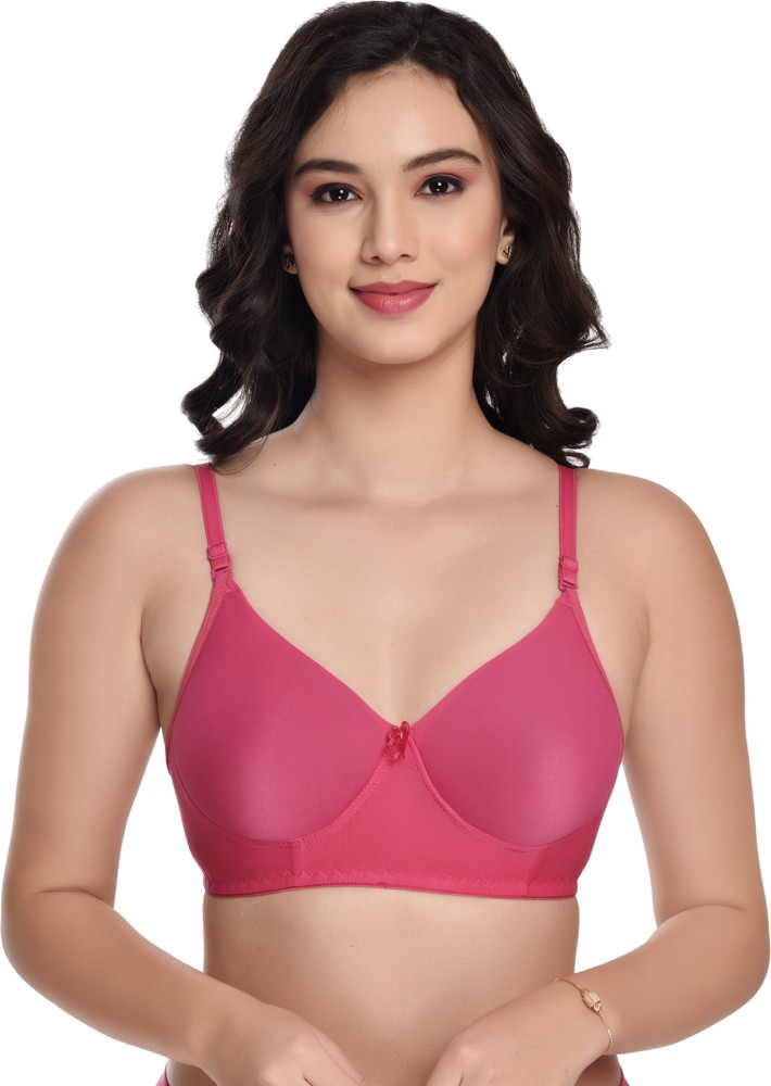 BOOMSHY Women's Lycra Lightly Padded Non-Wired Bralette Bra Combo Pack of 3  (Multicolor) Women Full Coverage Lightly Padded Bra - Buy BOOMSHY Women's  Lycra Lightly Padded Non-Wired Bralette Bra Combo Pack of