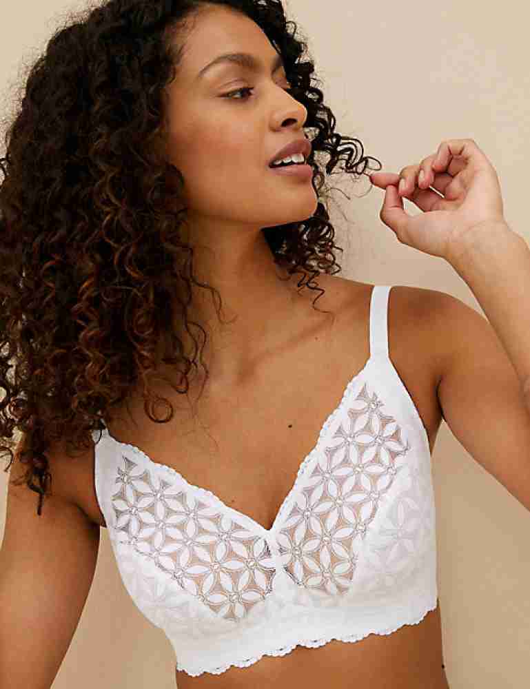 Lace Non-Padded Bralette F-H - Marks and Spencer Cyprus