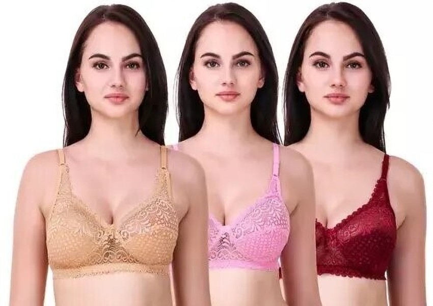 Buy All Day Long Red Stylish and Trendy Bralette for women (30B