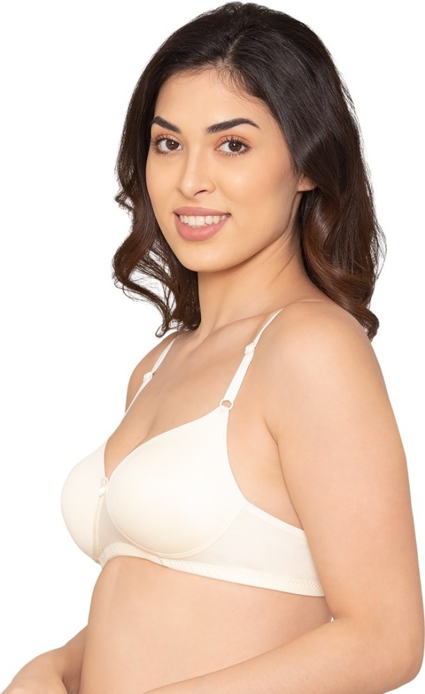 K LINGERIE 5056 Padded Non-Wired Seamless Cup Medium Coverage 2 Hook Low  Back Bra Pack of 2 Women Everyday Lightly Padded Bra - Buy K LINGERIE 5056  Padded Non-Wired Seamless Cup Medium