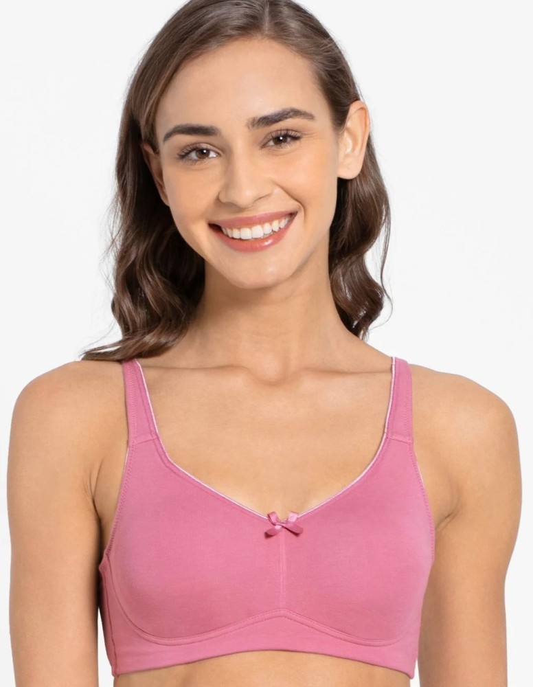 49% OFF on Clovia Cotton Non-Padded Non-Wired T-Shirt Bra Women T-Shirt Non  Padded Bra(Pink) on Flipkart