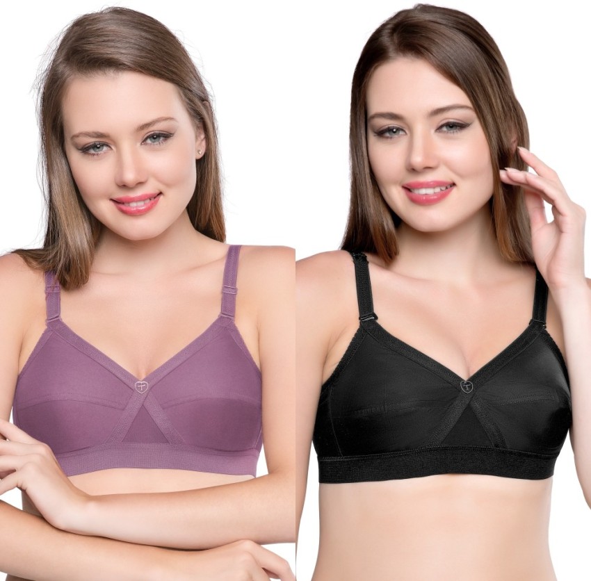 Buy online Pack Of 2 Laced Bra Combo from lingerie for Women by Docare for  ₹329 at 45% off