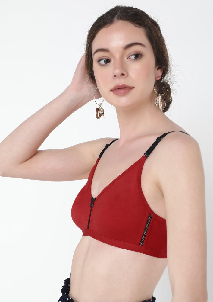 Luluandsky Women Full Coverage Non Padded Bra - Buy Luluandsky Women Full  Coverage Non Padded Bra Online at Best Prices in India