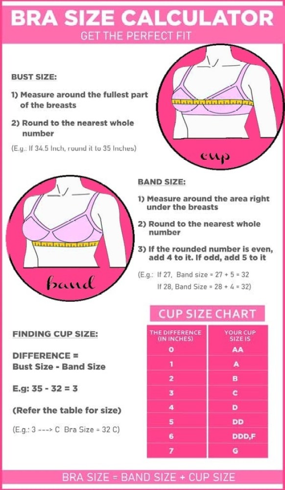 Measure your correct bra size 